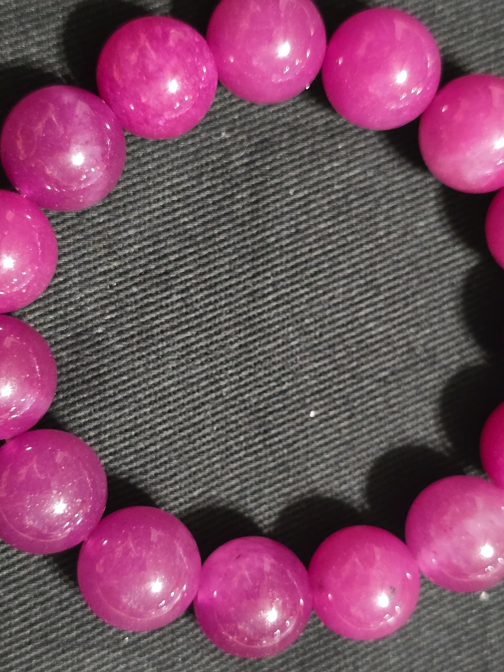 Pink Beaded Stretch Bracelet - Women Jewelry